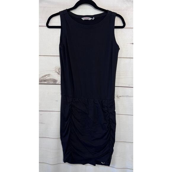 Athleta Black Sleeveless Dress Size XSP Cozy Comfy Sporty - Picture 1 of 6